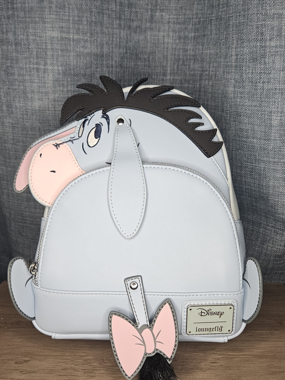 NWT Loungefly Disney Eeyore Cosplay Mini Backpack Hard Tag New